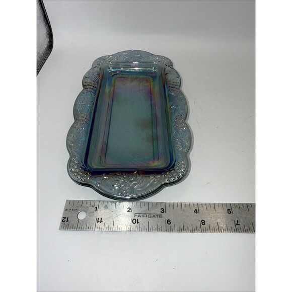 Vtg Carnival Glass Dish - Picture 4 of 4